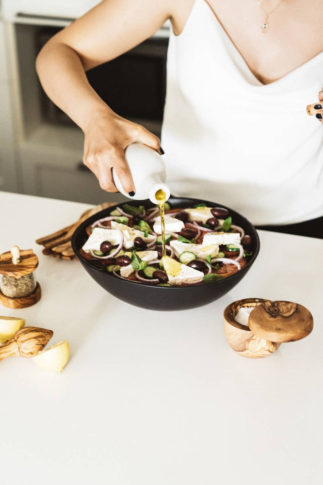 Stoneware Serving Bowl | Matte White