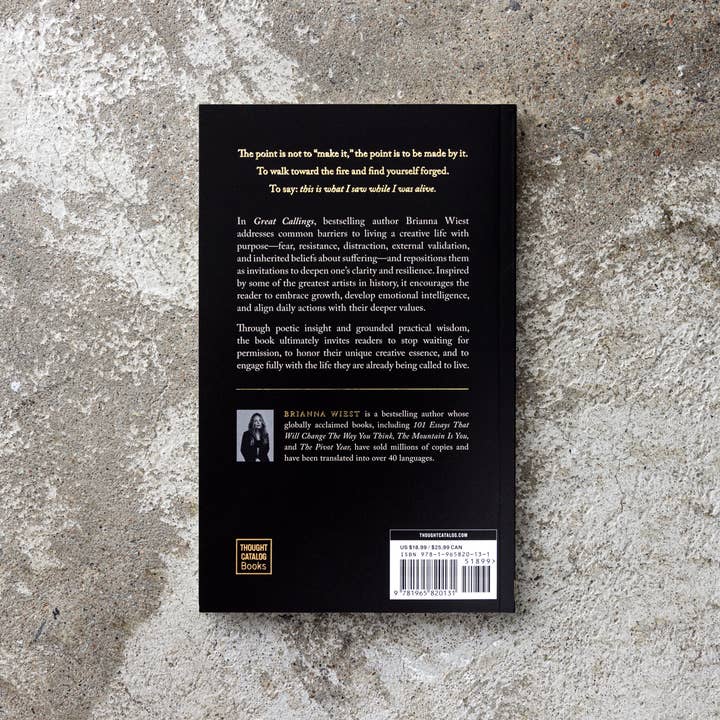 Great Callings - Book by Brianna Wiest