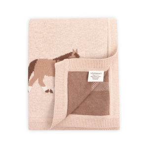 Pony Snuggles Organic Baby Blanket