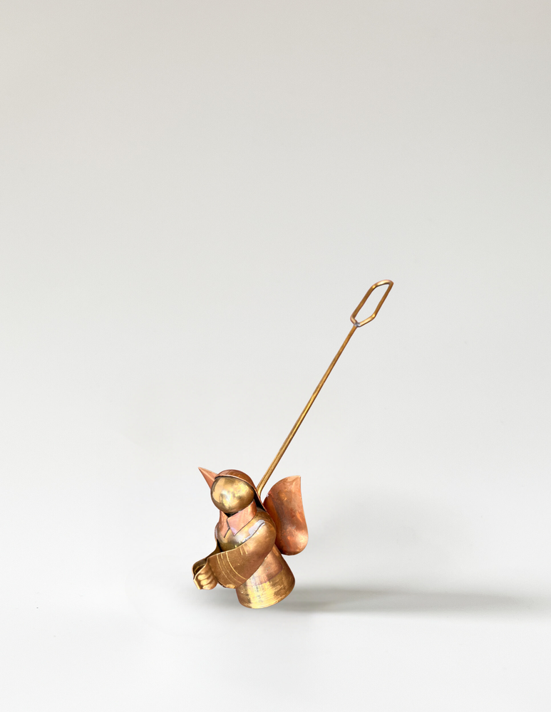 Vintage Metal Angel Candle Snuffer