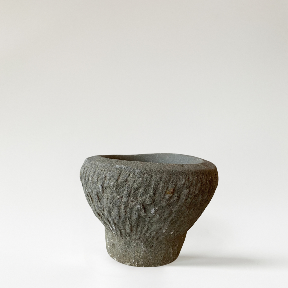 Small Carved Stone Bowl