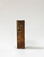 Square Wall Vase - Large | Wood-Fired Pottery by Shawn M. Grove