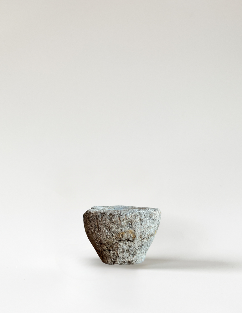Medium Carved Stone Bowl