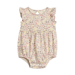 Organic Cotton Baby Sommer Romper - Giada Floral