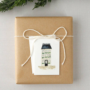 Blue Roof House Mini Notecard by Emily Lex Studio