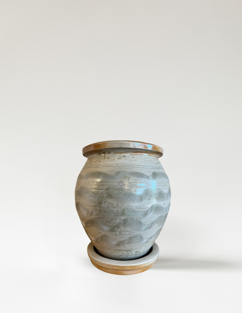 Large Planter | Wood-Fired Pottery by Shawn M. Grove