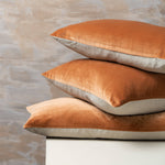Linen/Velvet Square Pillow Cover | Anatolia