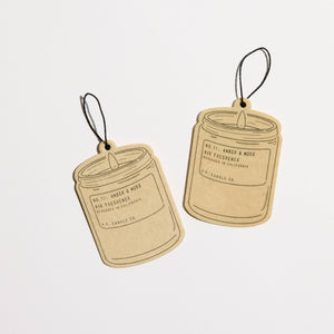 Amber & Moss Air Freshener by P.F. Candle Co.