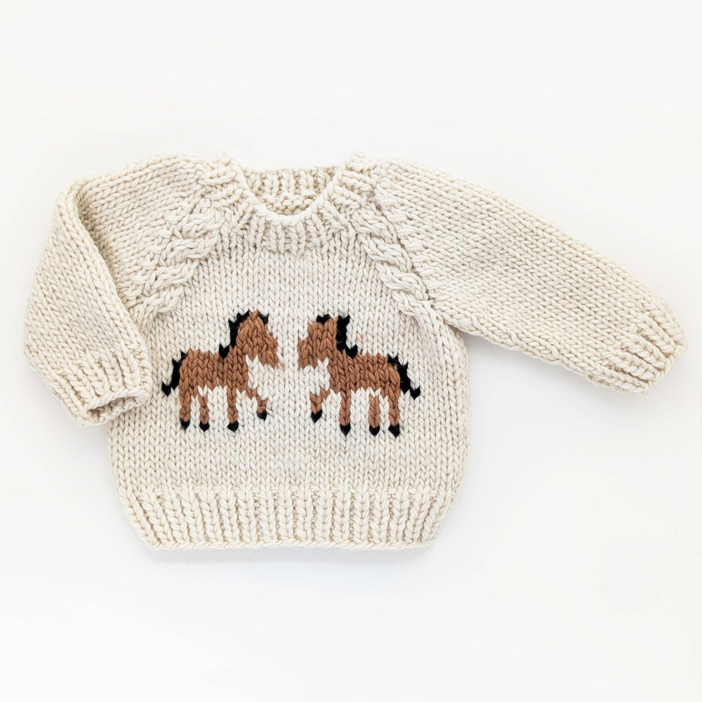 Baby & Toddler Pony Sweater