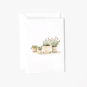Herbs Mini Notecard by Emily Lex Studio