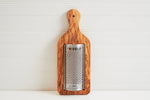 Italian Olivewood Flat Cheese Grater