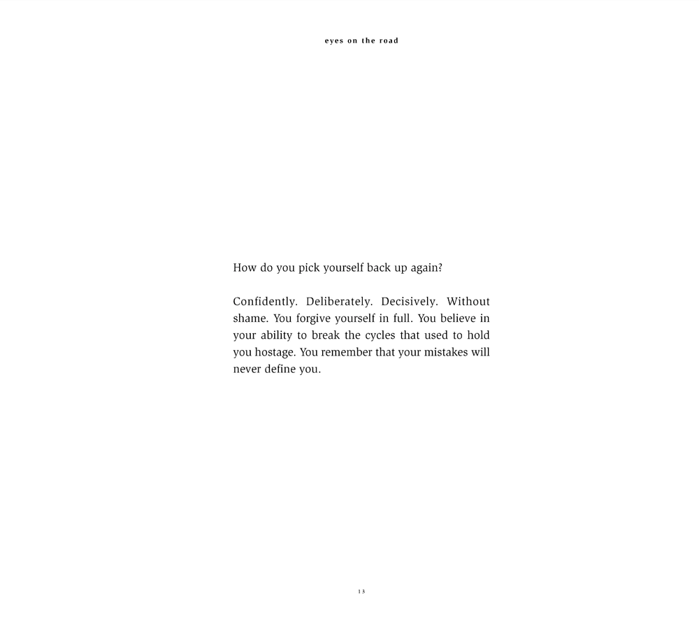 Eyes On The Road - Poetry Book by Michell C. Clark