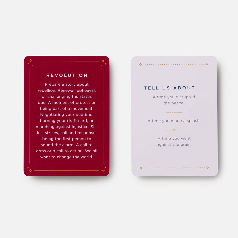 The Moth Presents A Game of Storytelling