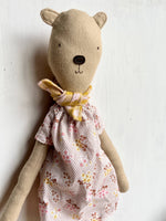 Agatha the Bear Doll - Floral Dress