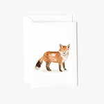 Fox Mini Notecard by Emily Lex Studio