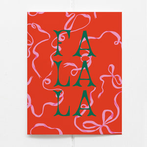 FA LA LA Card by Olive & Company