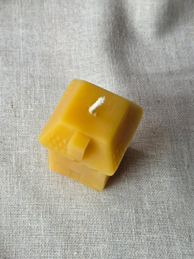 Little House Beeswax Candle