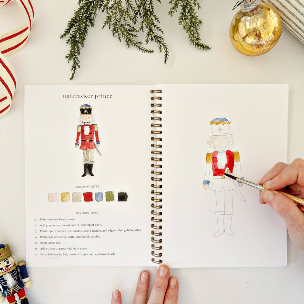 Nutcracker Watercolor Workbook by Emily Lex Studio