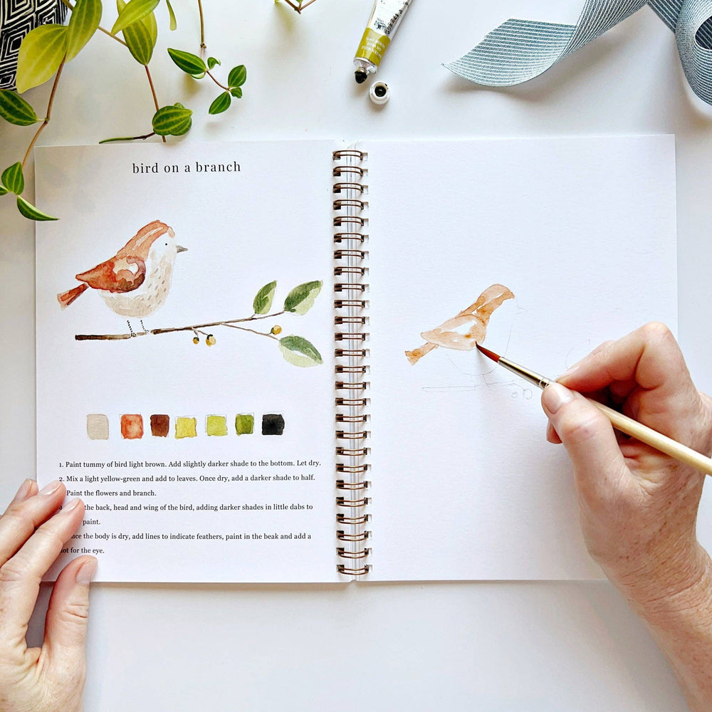 Animals Watercolor Workbook by Emily Lex Studio
