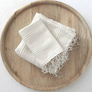 Tihku Hand Towel - White