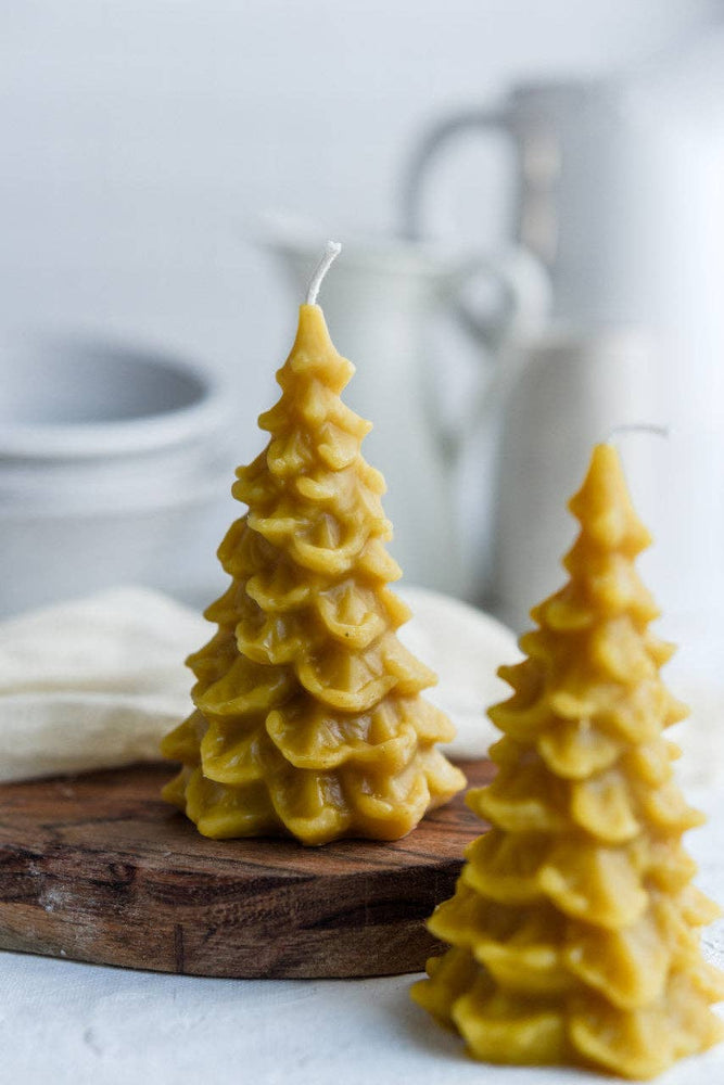 Fir Tree Beeswax Candles - 3 Sizes