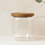 The Jumbo Medium Glass Canister by The Breakfast Pantry