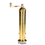 The Original 8" 'Brass Mill' Pepper Grinder by Rune-Jakobsen Design