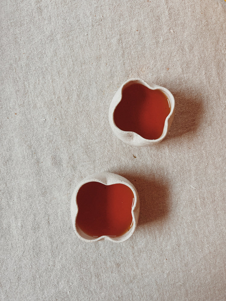 Blossom Teacup handmade by Chez Ponette