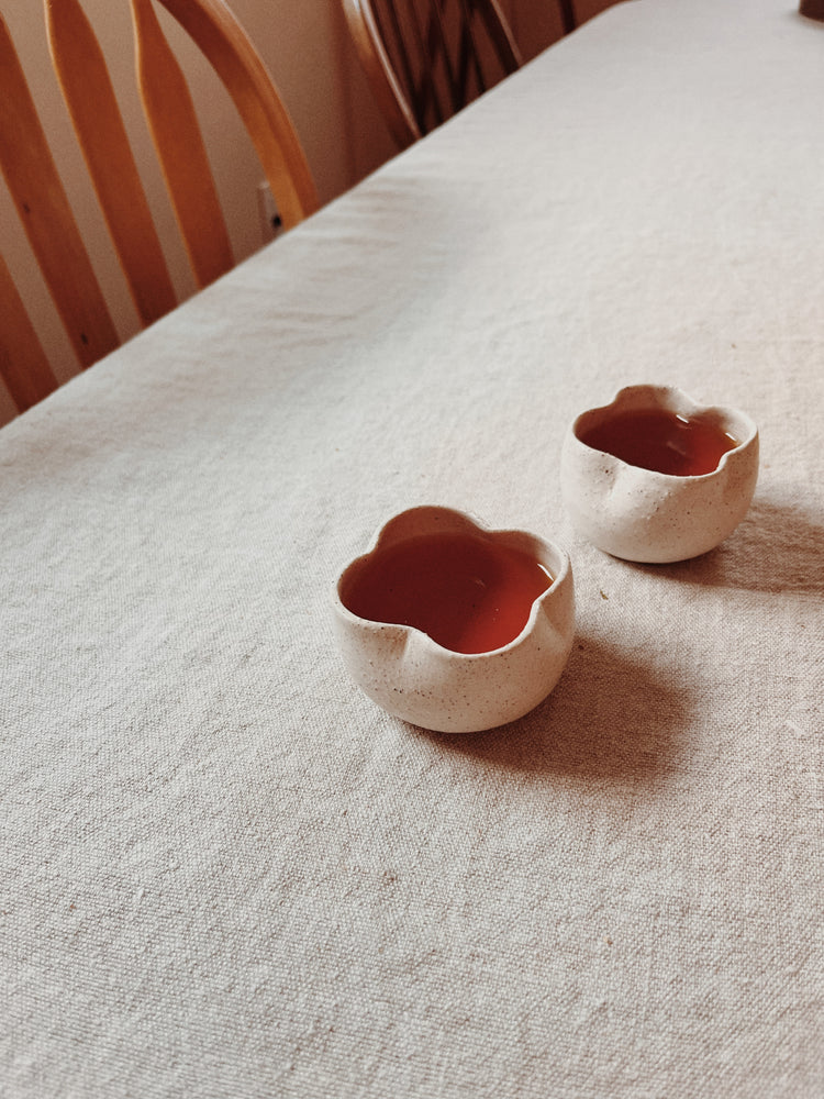 Blossom Teacup handmade by Chez Ponette