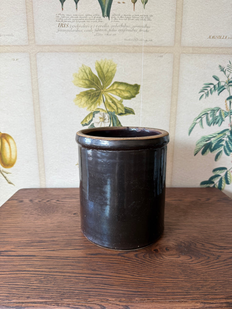Vintage Brown Crock