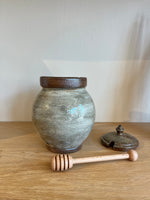 Honey Jar | Wood-Fired Pottery by Shawn M. Grove
