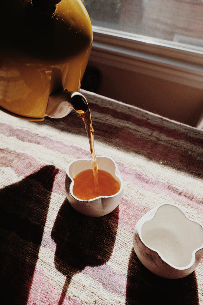 Blossom Teacup handmade by Chez Ponette