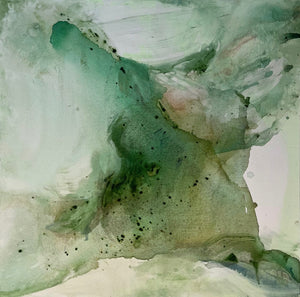 Serene Green Print By Kristin Endsley