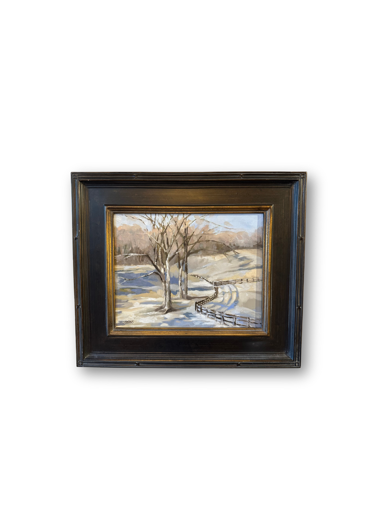 Winter View by Libby Stevens Art