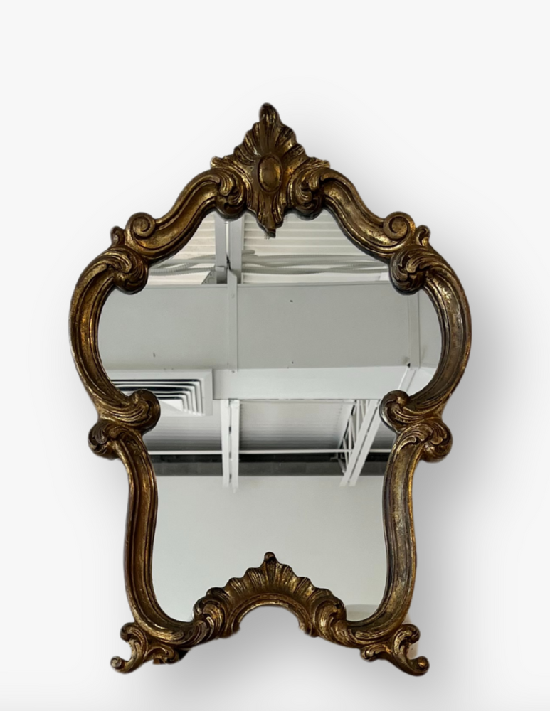 French Vintage Golden Mirror