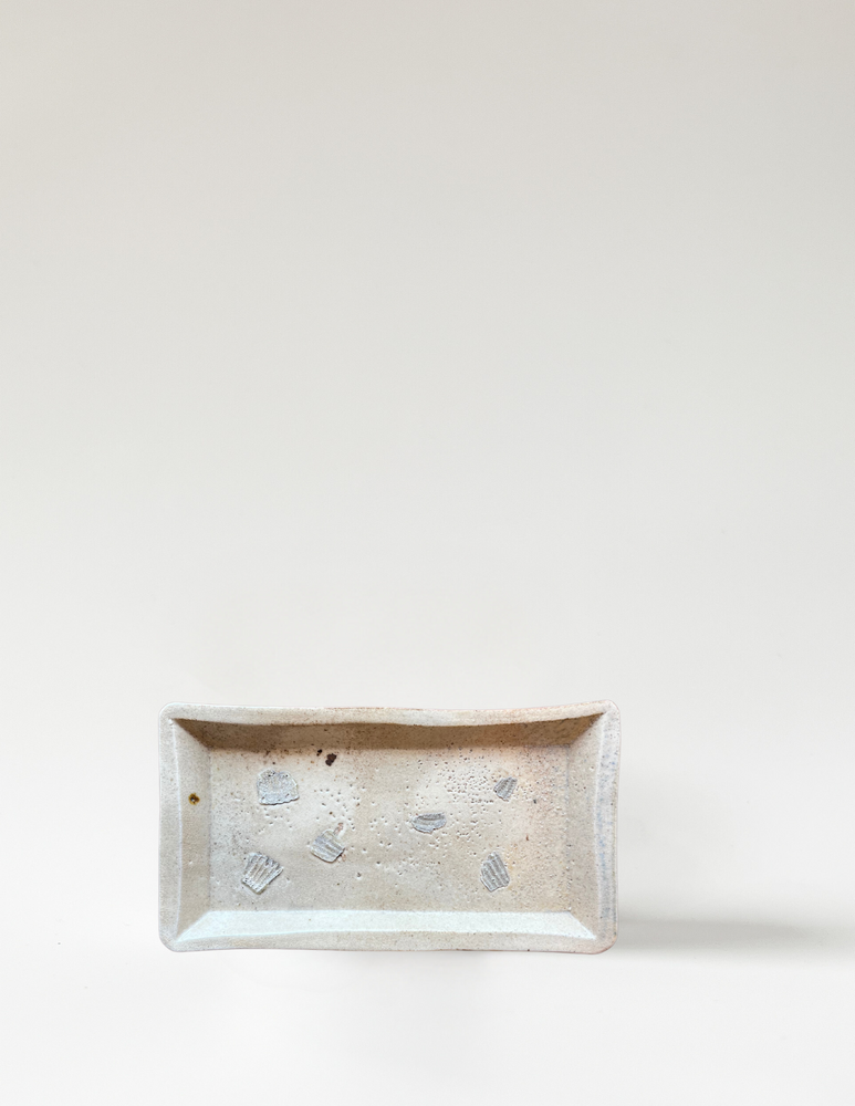 Rectangular Plate | Wood-Fired Pottery by Shawn M. Grove
