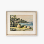 Vintage Watercolor Landscape
