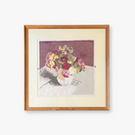 Vintage Linocut | "Roses"
