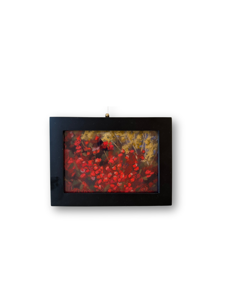 Winter Berries by Libby Stevens Art