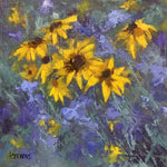 "Summer Medley- Daisies & Cornflowers" by Libby Stevens