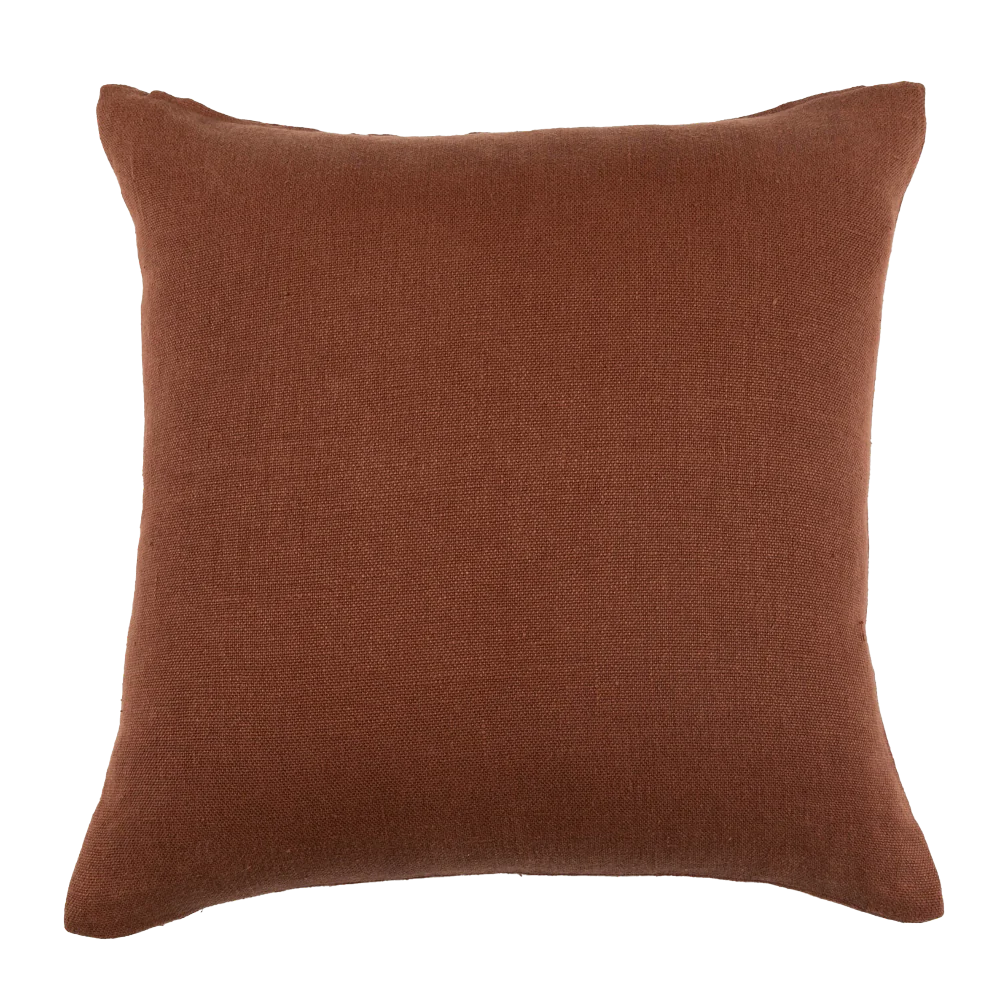 Anika Solid Saffron 22x22" Pillow Cover