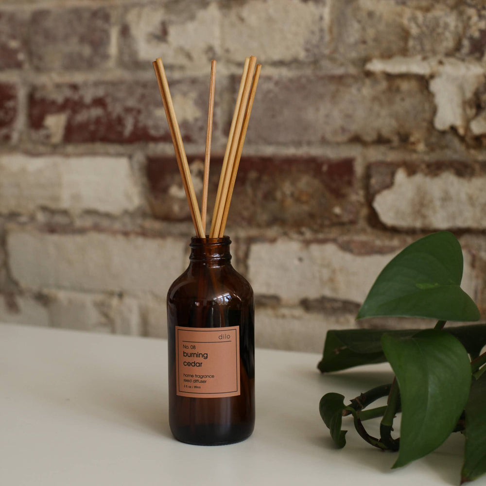 dilo - No. 08 Burning Cedar Reed Diffuser