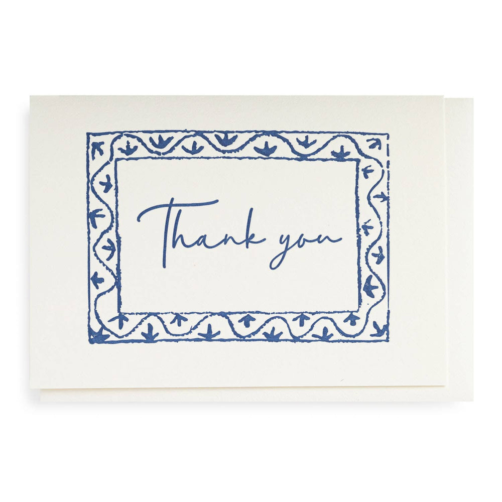 Thank You Slate Notelet Card