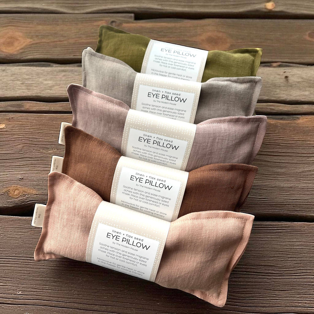 Quartz Linen Eye Pillow