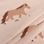 Pony Snuggles Organic Baby Blanket