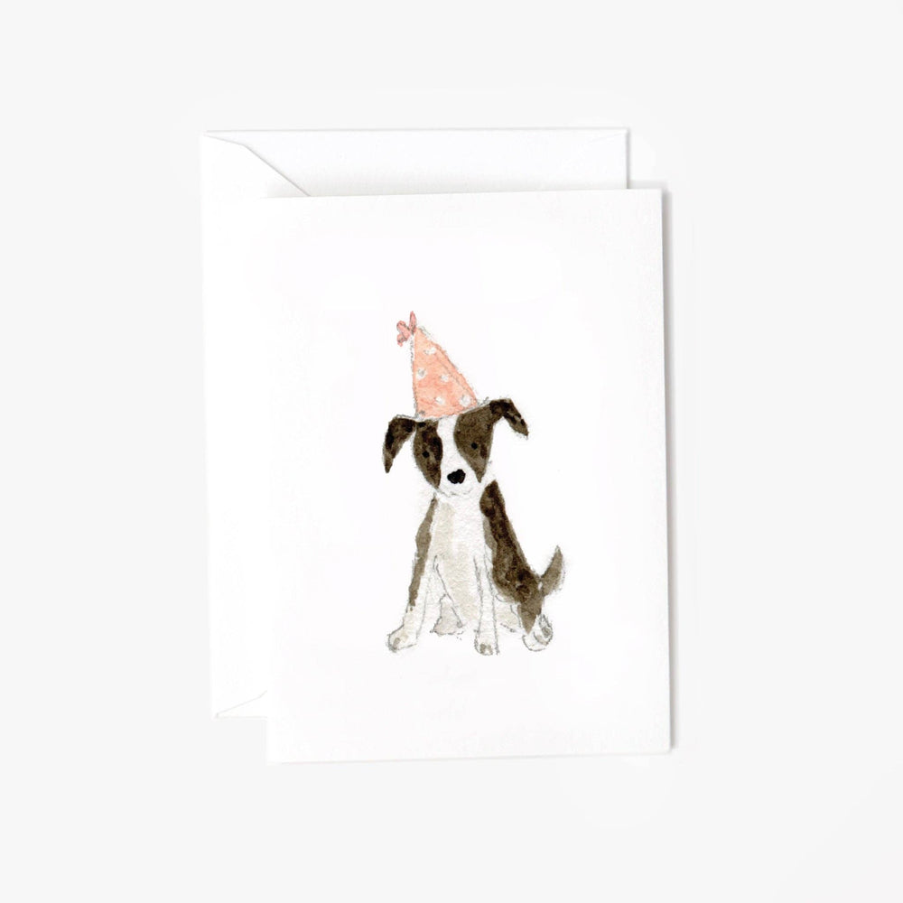 Party Pup Mini Notecard by Emily Lex Studio