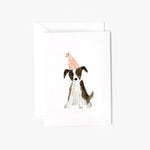 Party Pup Mini Notecard by Emily Lex Studio