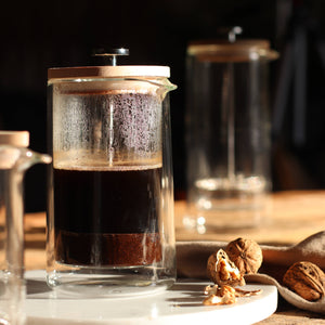 Double Wall Glass French Press