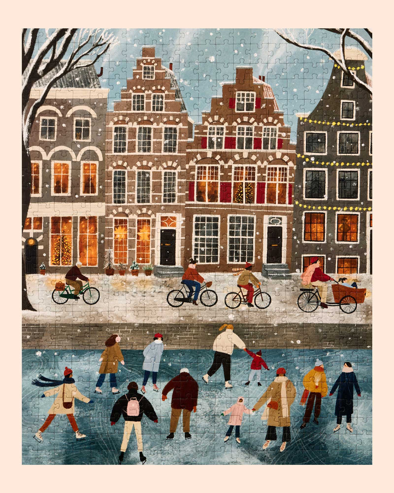 Snow Day in Amsterdam Puzzle