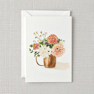 Dahlia Mini Notecard by Emily Lex Studio